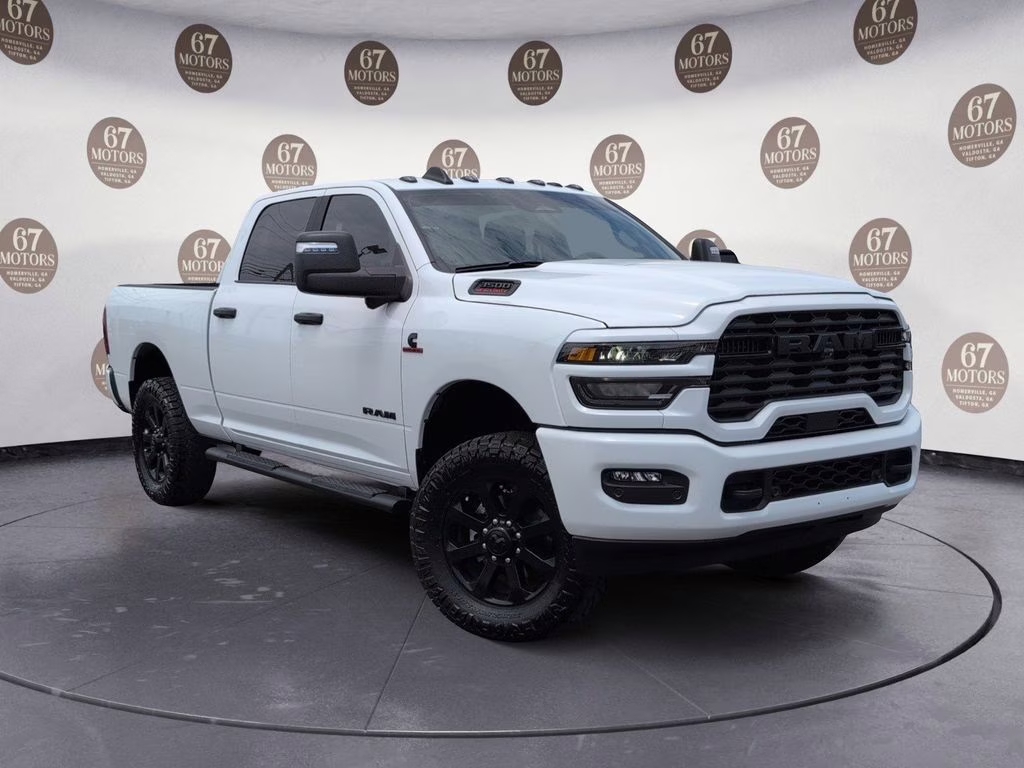2025 Bright White Clearcoat Ram 3500 Big Horn 4X4 Truck