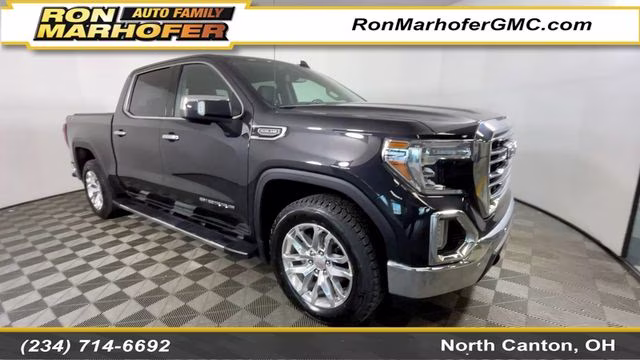 2020 Carbon Black Metallic GMC Sierra 1500 SLT 4X4 Truck