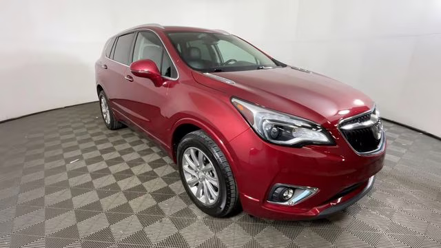 2020 Chili Red Metallic Buick Envision Essence AWD SUV
