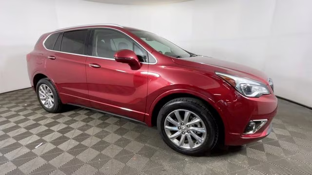2020 Chili Red Metallic Buick Envision Essence AWD SUV