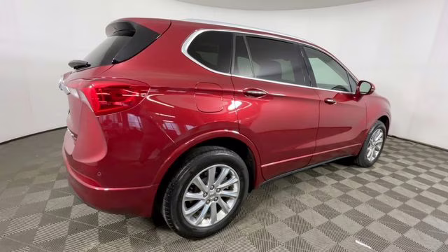 2020 Chili Red Metallic Buick Envision Essence AWD SUV