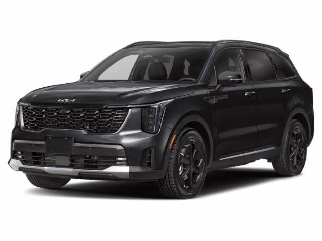 2026 Aurora Black Pearl Kia Sorento Hybrid X-Line SX Prestige AWD SUV