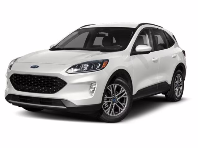 2020 Oxford White Ford Escape SEL AWD SUV