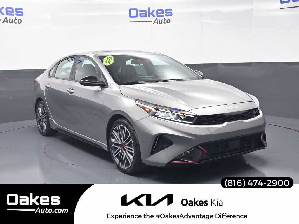 2023 Steel Gray Kia Forte GT FWD Sedan