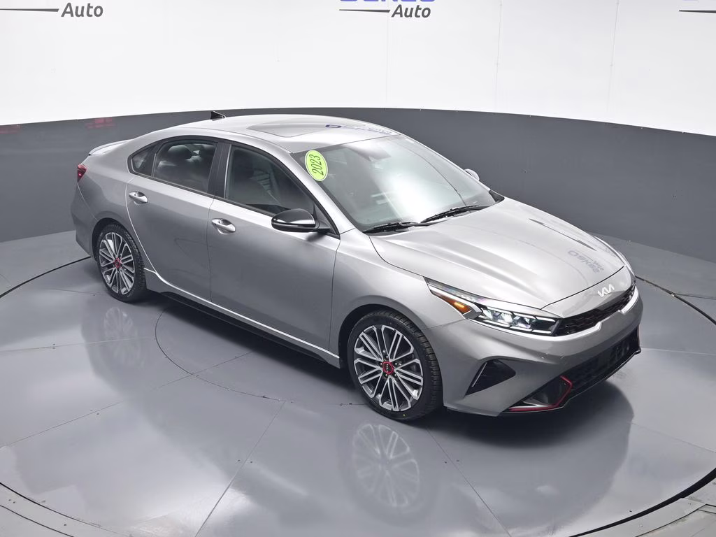 2023 Steel Gray Kia Forte GT FWD Sedan