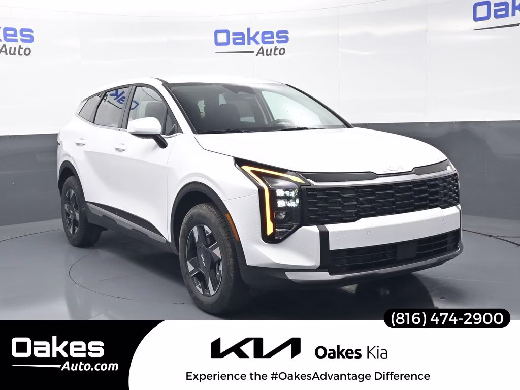 2026 Glacial White Pearl Kia Sportage LX AWD SUV