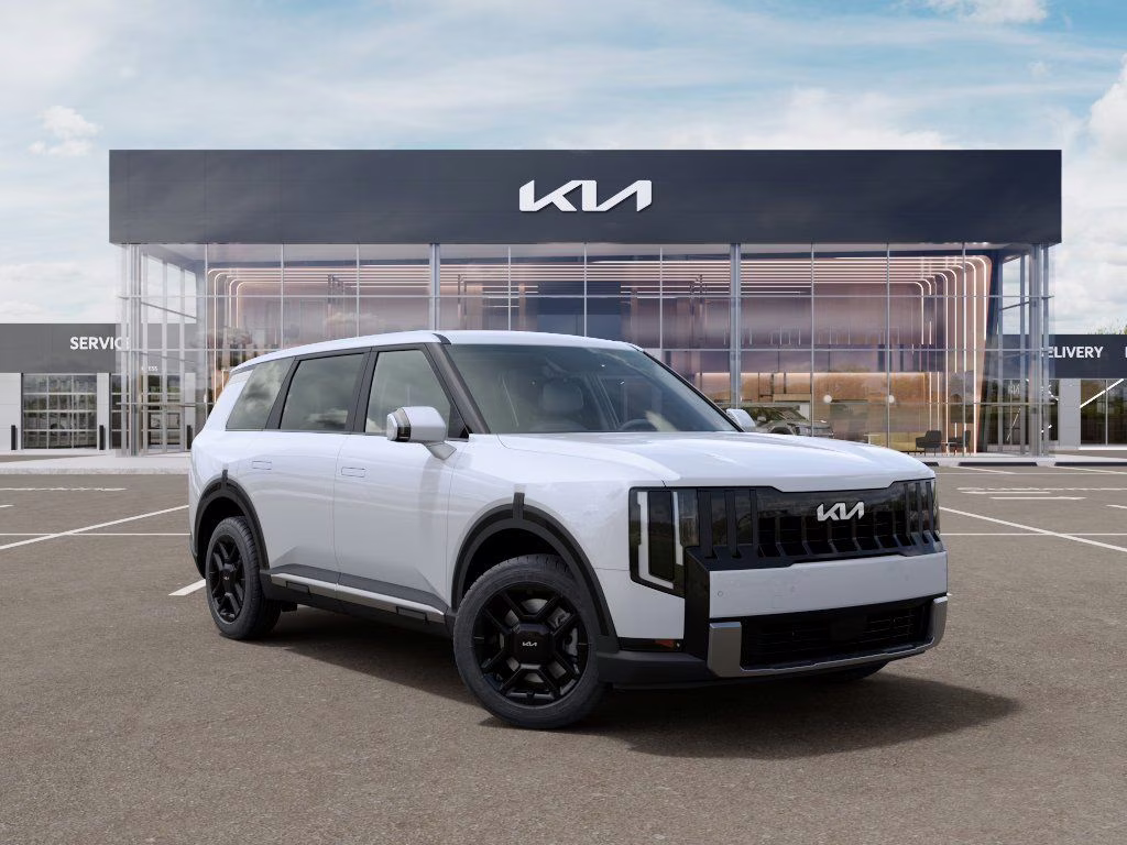 2027 Glacial White Pearl Kia Telluride LX FWD SUV