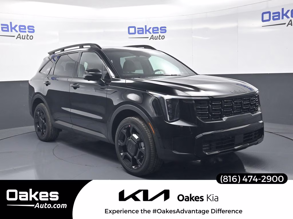 2026 Ebony Black Kia Sorento X-Line SX Prestige AWD SUV