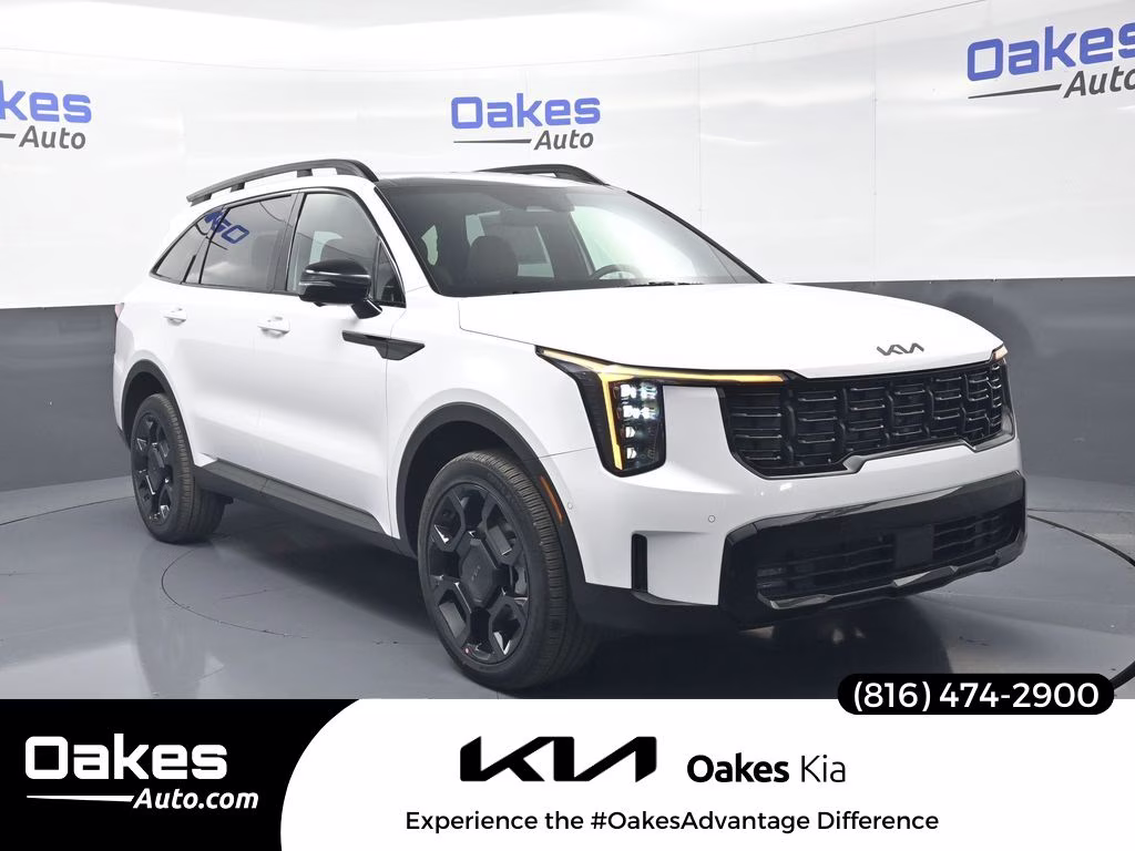 2026 Glacial White Pearl Kia Sorento X-Line SX Prestige AWD SUV