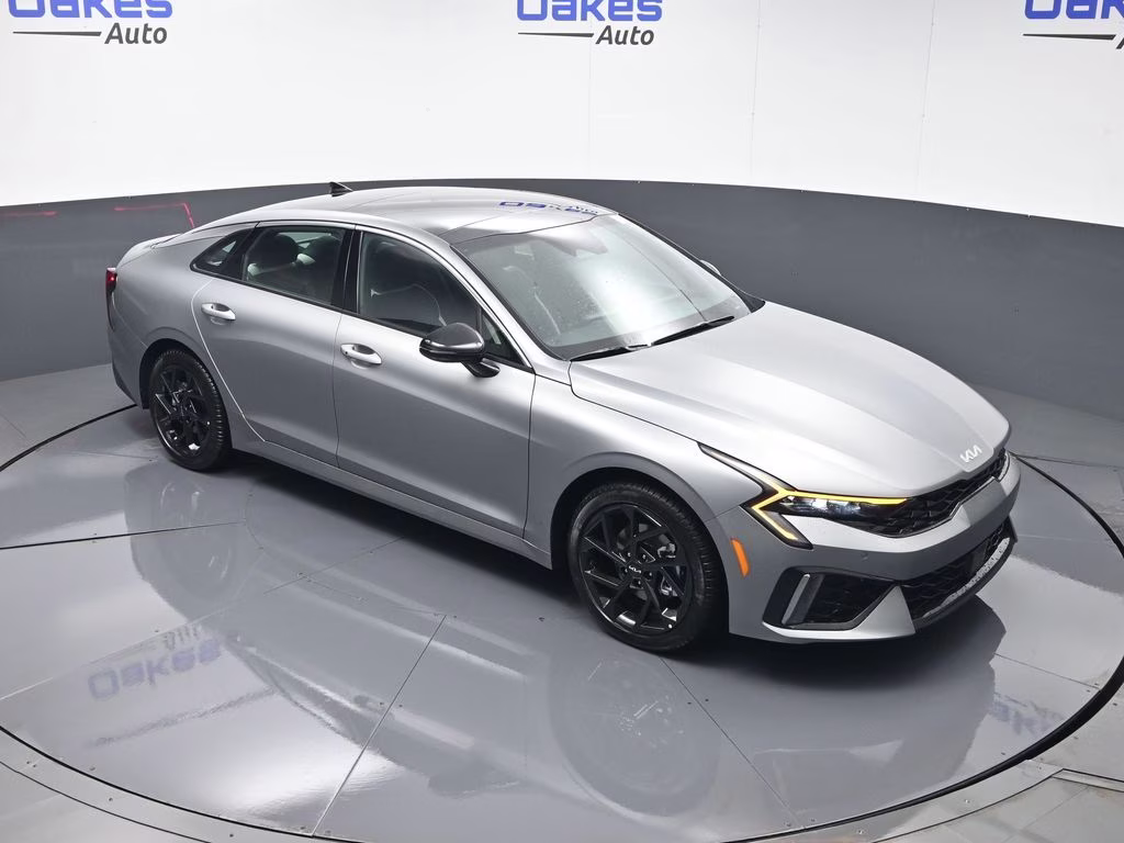 2026 Steel Matte Gray Kia K5 GT-Line AWD Sedan