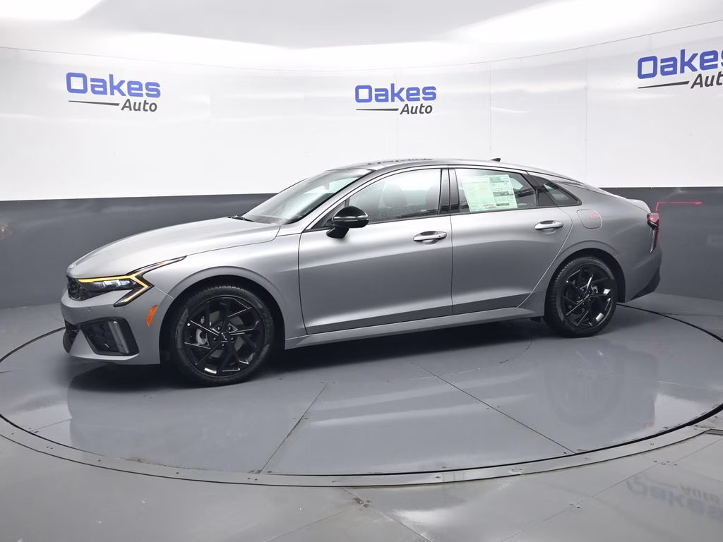 2026 Steel Matte Gray Kia K5 GT-Line AWD Sedan