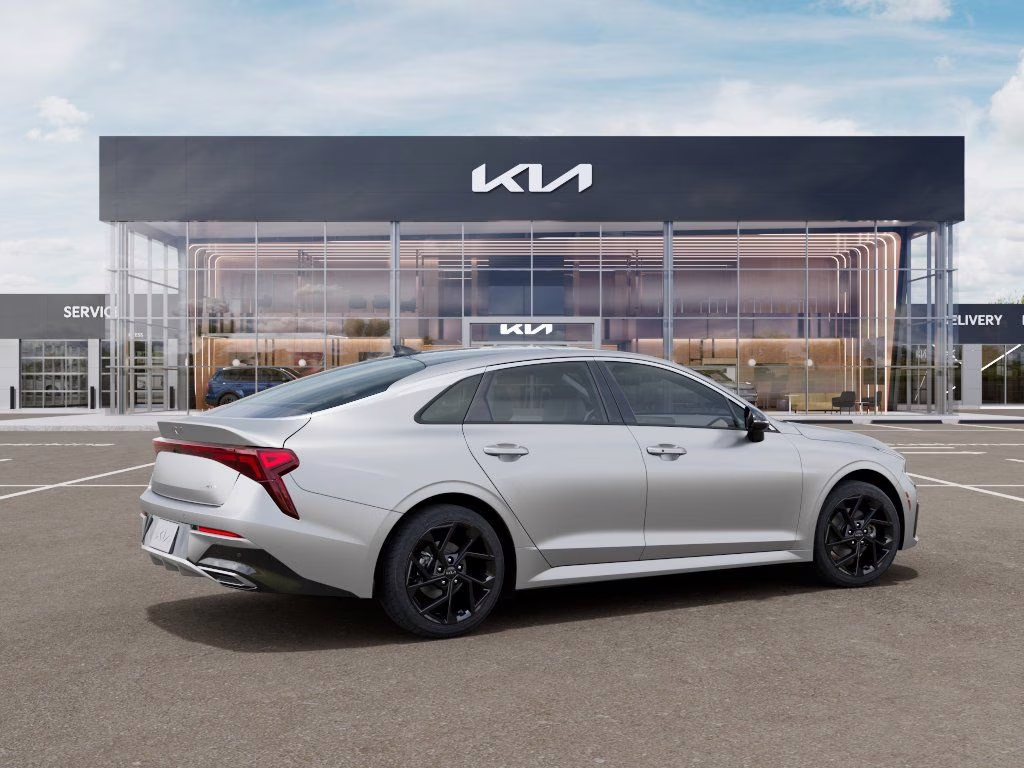 2026 Steel Matte Gray Kia K5 GT-Line AWD Sedan