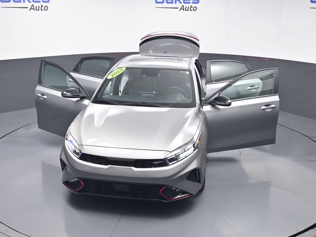 2023 Steel Gray Kia Forte GT FWD Sedan