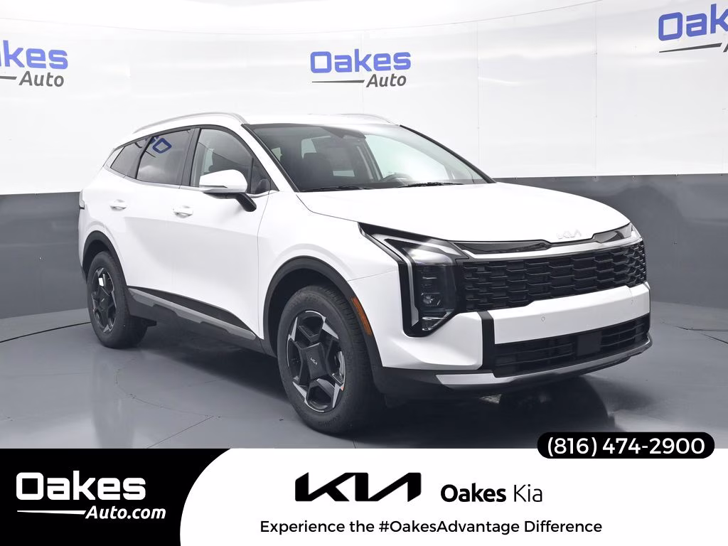 2026 Glacial White Pearl Kia Sportage EX AWD SUV