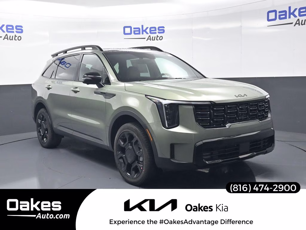 2026 Jungle Green Kia Sorento X-Line SX Prestige AWD SUV