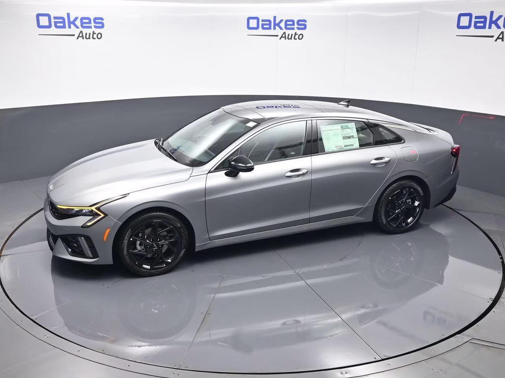 2026 Steel Matte Gray Kia K5 GT-Line AWD Sedan