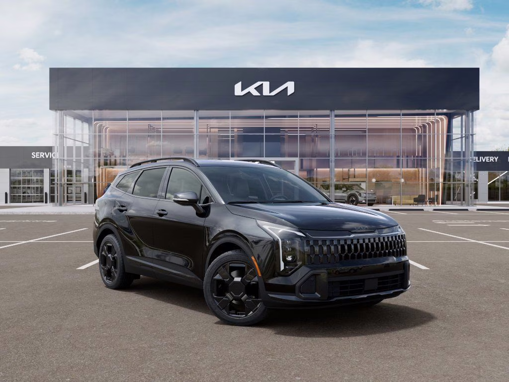 2026 Fusion Black Kia Sportage Hybrid X-Line AWD SUV