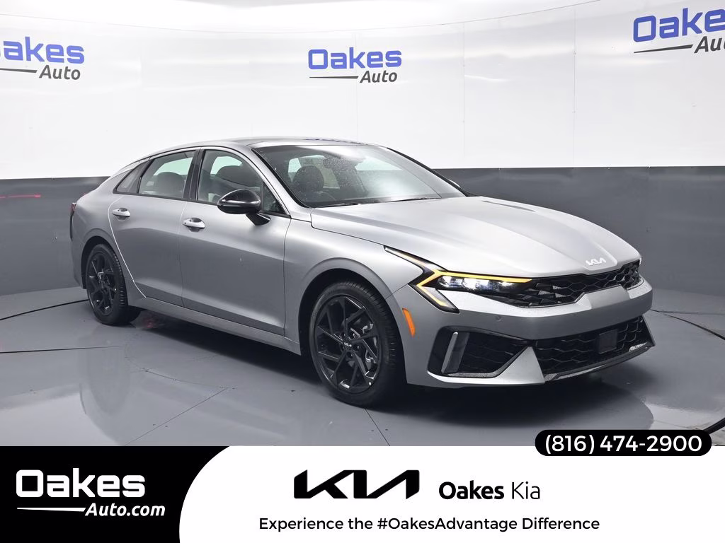 2026 Steel Matte Gray Kia K5 GT-Line AWD Sedan