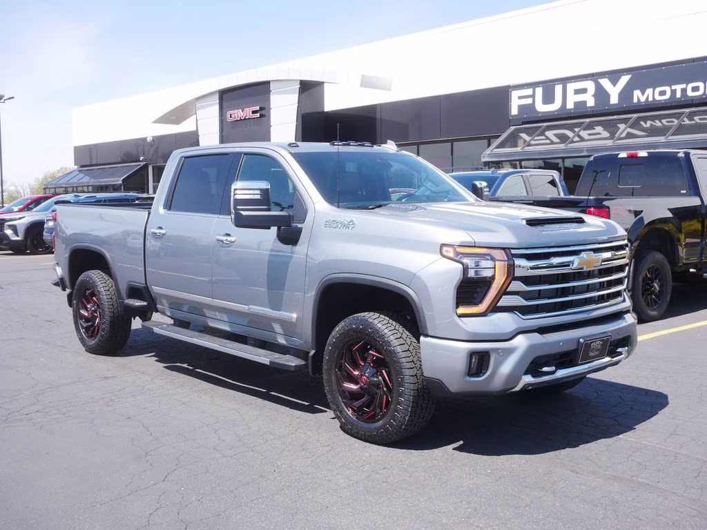 2024 Sterling Gray Metallic Chevrolet Silverado 3500HD High Country 4X4 Truck