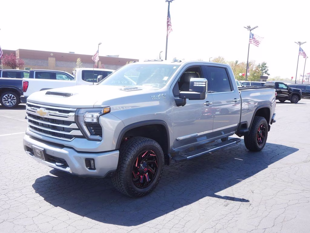 2024 Sterling Gray Metallic Chevrolet Silverado 3500HD High Country 4X4 Truck