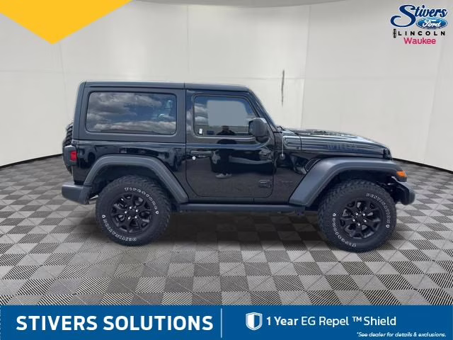 2022 Black Clearcoat Jeep Wrangler Willys 4X4 SUV