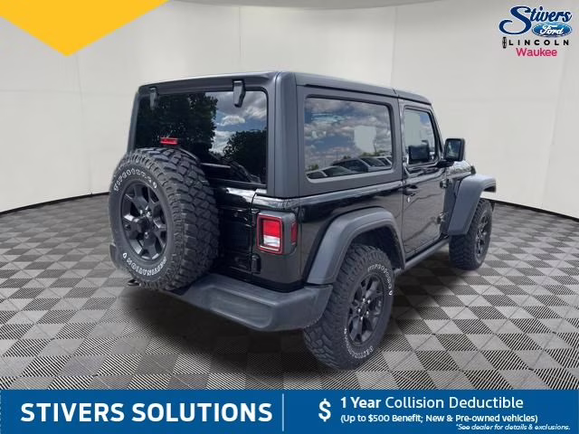2022 Black Clearcoat Jeep Wrangler Willys 4X4 SUV