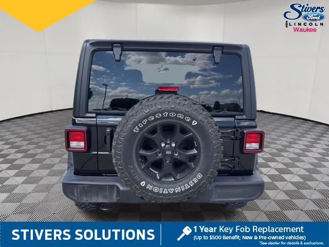 2022 Black Clearcoat Jeep Wrangler Willys 4X4 SUV
