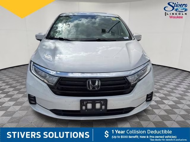 2024 Platinum White Pearl Honda Odyssey Elite FWD Van