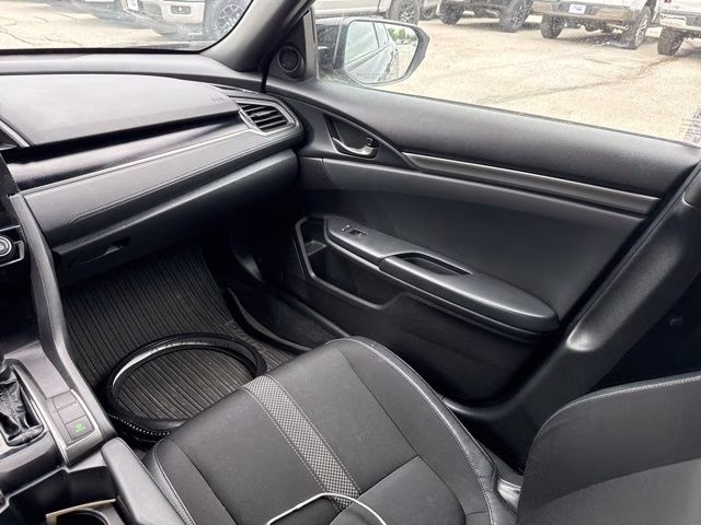 2021 Crystal Black Pearl Honda Civic Sport FWD Hatchback