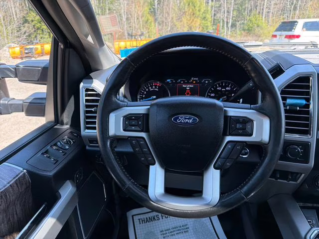 2017 Blue Ford Super Duty F-350 SRW Lariat 4X4 Truck