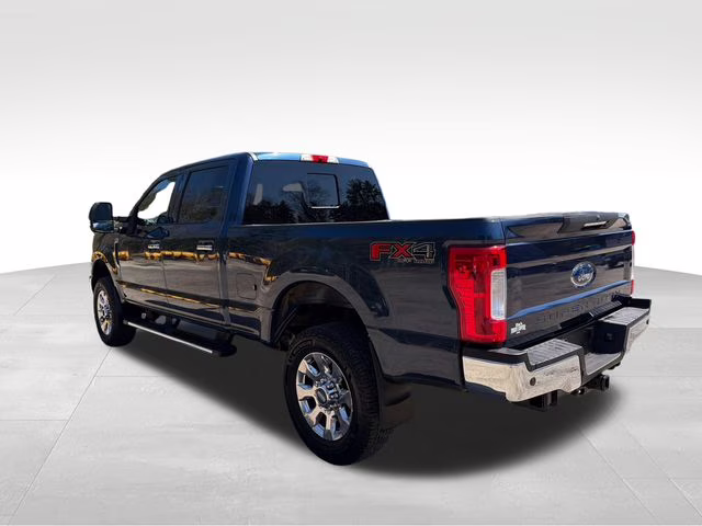 2017 Blue Ford Super Duty F-350 SRW Lariat 4X4 Truck
