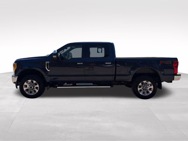 2017 Blue Ford Super Duty F-350 SRW Lariat 4X4 Truck