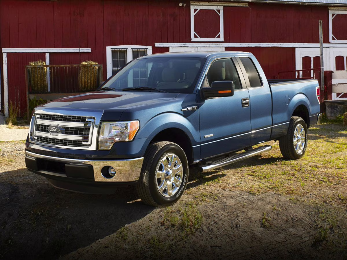 2013 Gray Ford F-150 STX 4X4 Truck