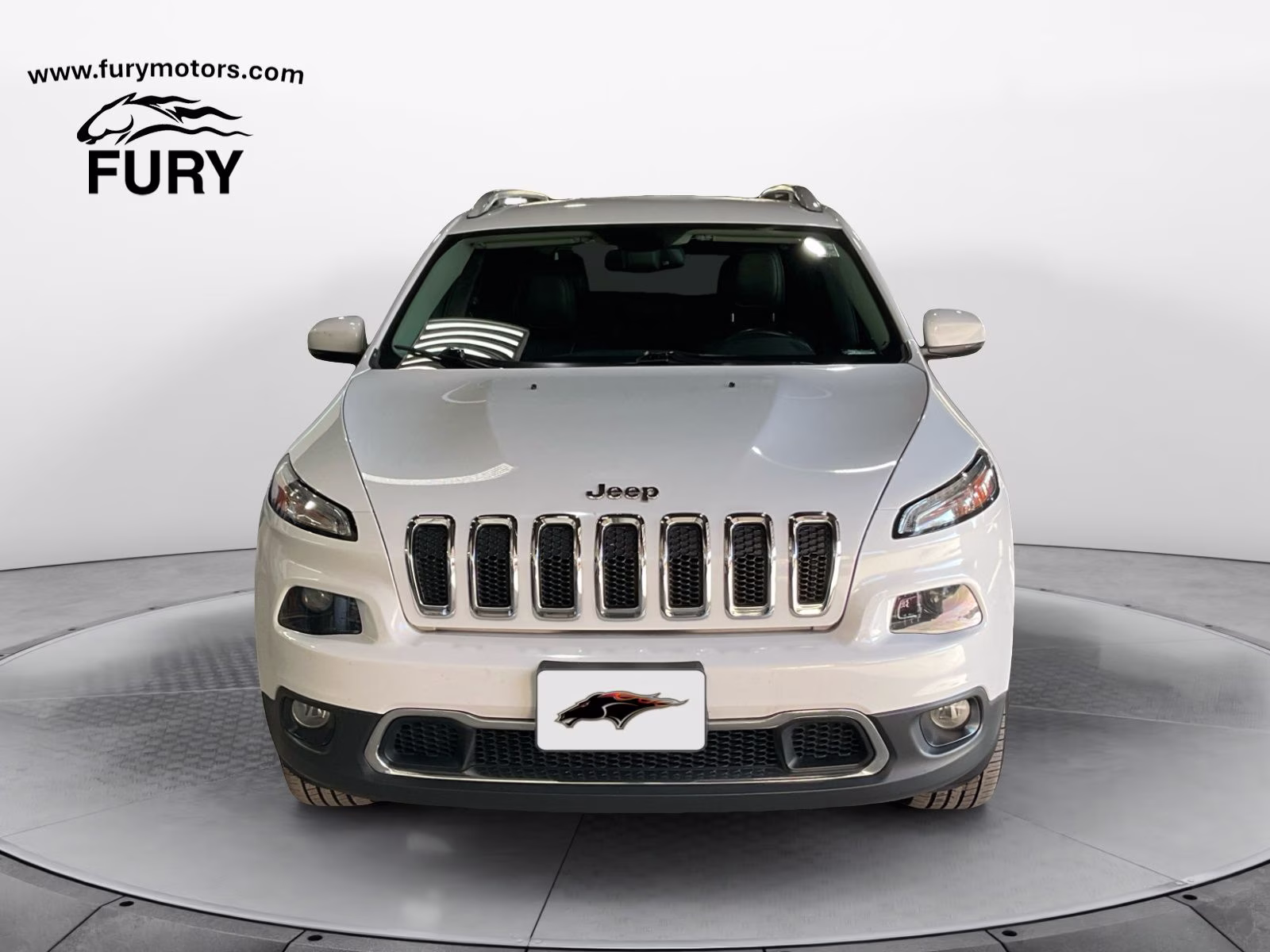 2017 Bright White Clearcoat Jeep Cherokee Limited 4X4 SUV
