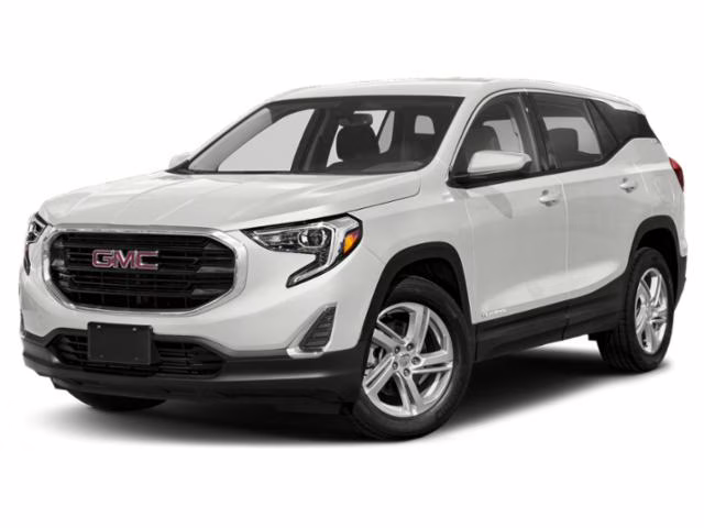 2021 Summit White GMC Terrain SLT AWD SUV
