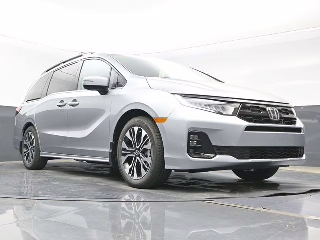 2026 Solar Silver Metallic Honda Odyssey Elite FWD Van