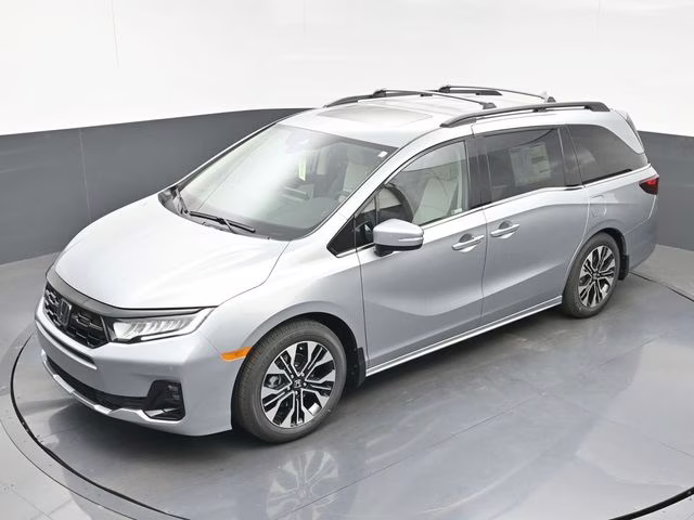 2026 Solar Silver Metallic Honda Odyssey Elite FWD Van