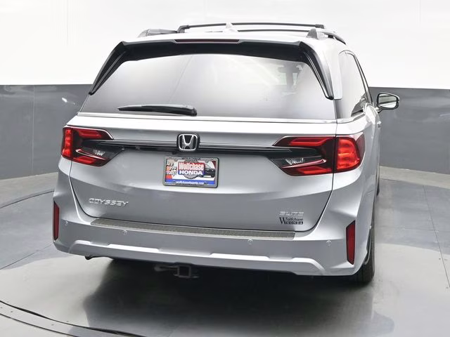 2026 Solar Silver Metallic Honda Odyssey Elite FWD Van