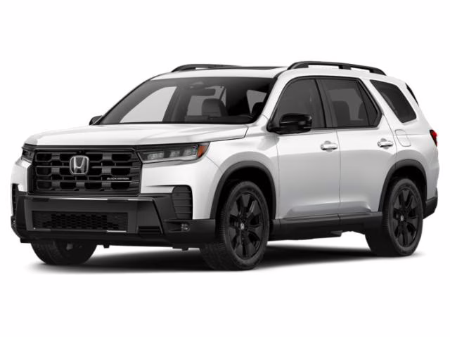 2026 Platinum White Pearl Honda Pilot Black Edition AWD SUV