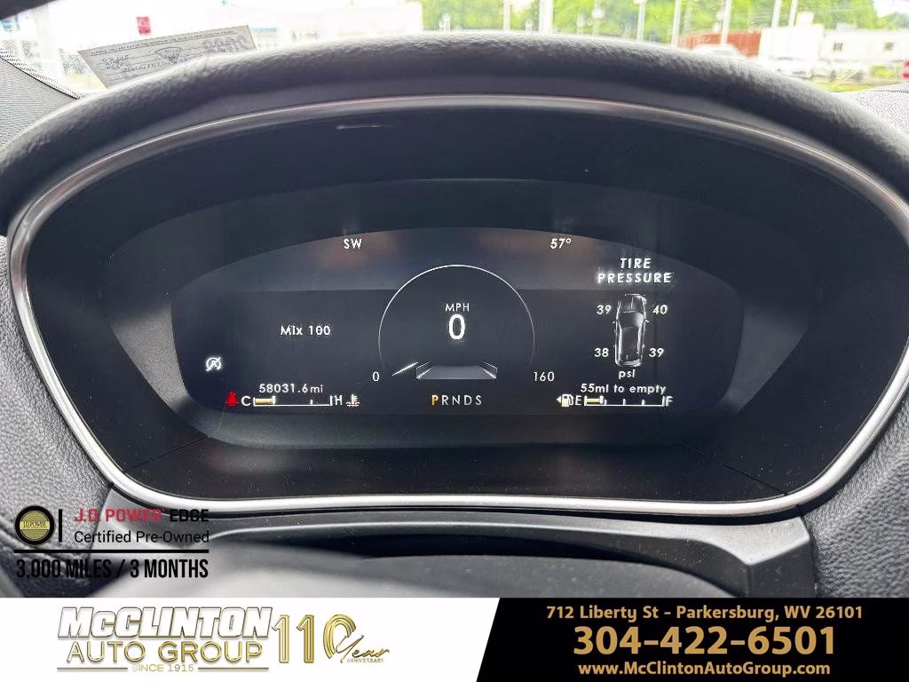 2020 White Lincoln Nautilus Reserve AWD SUV