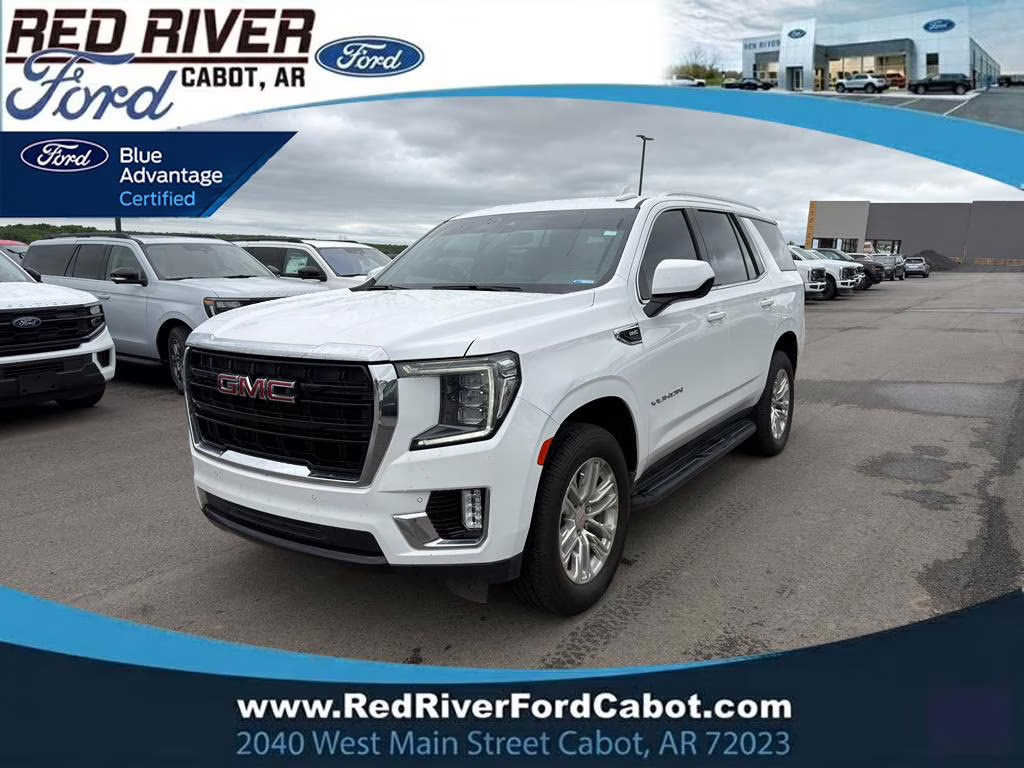 2024 Summit White GMC Yukon SLE RWD SUV