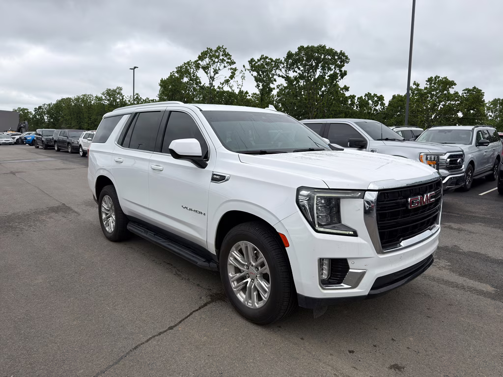 2024 Summit White GMC Yukon SLE RWD SUV