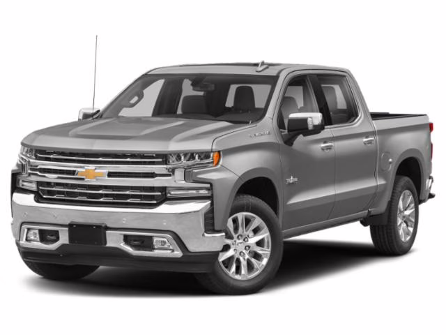 2020 Silver Chevrolet Silverado LTZ 4X4 Truck