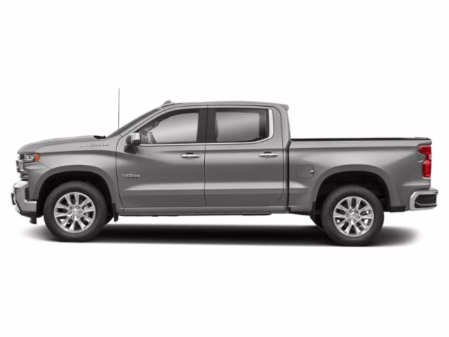 2020 Silver Chevrolet Silverado LTZ 4X4 Truck