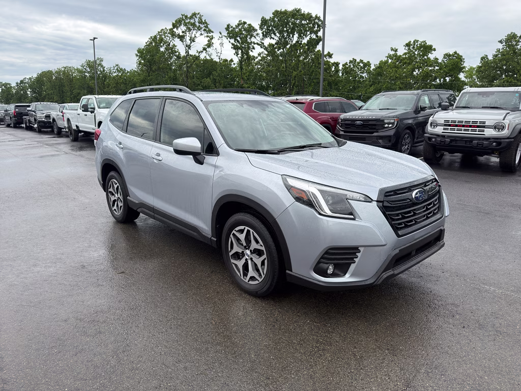 2024 Ice Silver Metallic Subaru Forester Premium AWD SUV