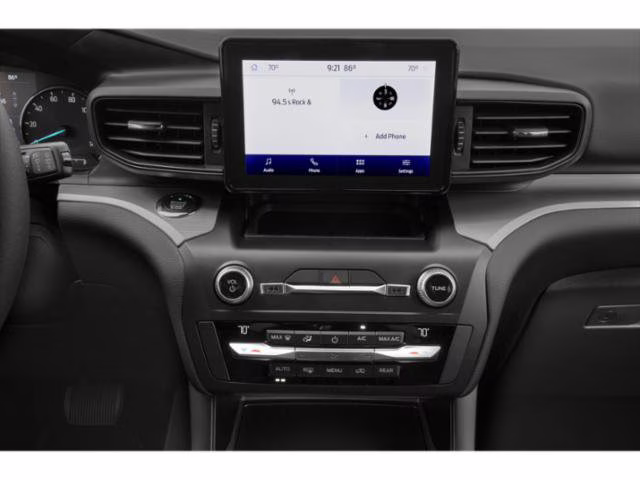 2021 Black Ford Explorer XLT RWD SUV