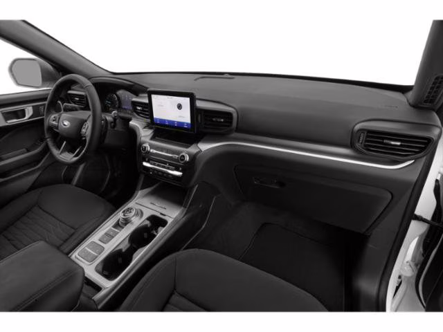 2021 Black Ford Explorer XLT RWD SUV