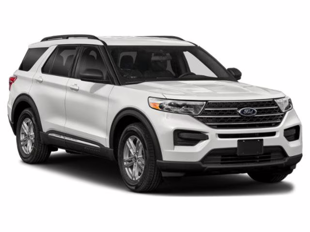 2021 Black Ford Explorer XLT RWD SUV
