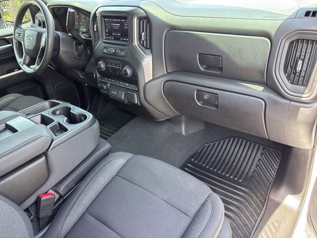 2025 Summit White Chevrolet Silverado 1500 Custom Trail Boss 4X4 Truck