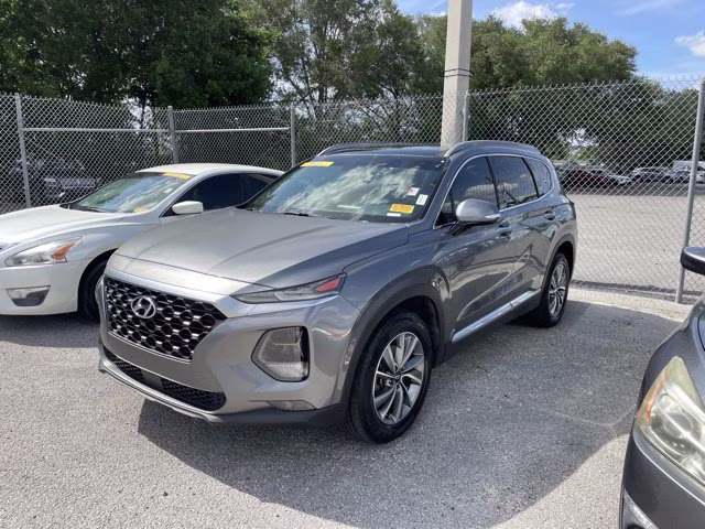 2019 Machine Gray Hyundai Santa Fe Limited FWD SUV